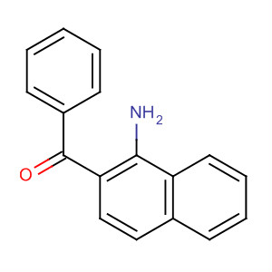 Structure of Methanone, (1-amino-2-naphthalenyl)phenyl-