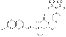 Structure of Verlukast-D6