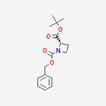 Structure of TERT-BUTYL-L-N-BENZYLOXYCARBONYLAZETIDINE-2-CARBOXYLATE
