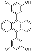 Structure of 9,10-BIS(3,5-DIHYDROXYPHENYL)ANTHRACENE