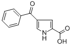 Structure of 4-BENZOYL-1H-PYRROLE-2-CARBOXYLIC ACID