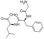 Structure of H-GLY-PHE-LEU-OH