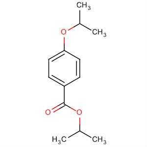 Structure of Benzoic acid, 4-(1-methylethoxy)-, 1-methylethyl ester