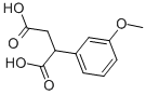 Structure of 2-(3-METHOXYPHENYL)SUCCINIC ACID
