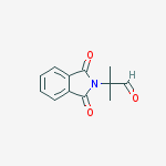 Structure of 2-(1,3-dioxoisoindolin-2-yl)-2-methylpropanal
