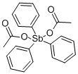 Structure of TRIPHENYLANTIMONY DIACETATE