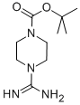 Structure of TERT-BUTYL 4-CARBAMIMIDOYLPIPERAZINE-1-CARBOXYLATE