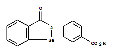 Structure of carboxyebselen