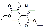Structure of 1,4-Dihydro-2,6-dimethyl-4-(1-methylethyl)-3,5-pyridinedicarboxylic acid diethyl ester