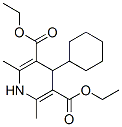 DIETHYL 4-CYCLOHEXYL-2,6-DIMETHYL-1,4-DIHYDROPYRIDINE-3,5-DICARBOXYLATE结构式