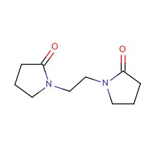 Structure of 2-Pyrrolidinone, 1,1'-(1,2-ethanediyl)bis-