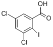 Structure of 3,5-DICHLORO-2-IODO-BENZOIC ACID