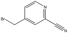 Structure of 2-PYRIDINECARBONITRILE,4-(BROMOMETHYL)-