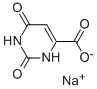 Structure of 6-CARBOXY-2,4-DIHYDROXYPYRIMIDINE MONOSODIUM SALT
