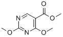 Structure of METHYL 2,4-DIMETHOXYPYRIMIDINE-5-CARBOXYLATE