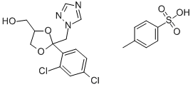 Structure of Cis-[2-(2,4-Dichlorophenyl)-2-(1h-1,2,4-Triazol-1-Ylmethyl)-1,3-Dioxolan-4-Yl]Methyl-4-Methylbenzenesulphonate