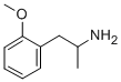 Structure of N-desmethylmethoxyphenamine