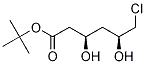 Structure of tert-butyl (3R,5S)-6-chloro-3,5-dihydroxyhexanoate