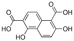 Structure of 1,6-DIHYDROXYNAPHTHALENE-2,5-DICARBOXYLIC ACID