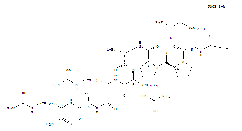 Structure of benzoylbenzoyl-troponin I inhibitory peptide (104-115)