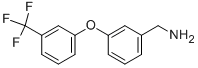 3-(3-TRIFLUOROMETHYLPHENOXY)BENZYLAMINE结构式