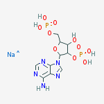 Structure of 2′-Phosphoadenosine 5′-phosphate sodium salt