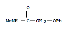 Structure of N-methyl-2-phenoxyacetamide