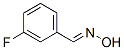 Structure of BENZALDEHYDE, 3-FLUORO-, OXIME, (E)-