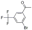 Structure of 3'-BroMo-5'-(trifluoroMethyl)acetophenone, 97%