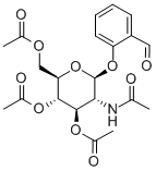 Structure of 2-FORMYLPHENYL 2-ACETAMIDO-3,4,6-TRI-O-ACETYL-2-DEOXY-BETA-D-GLUCOPYRANOSIDE