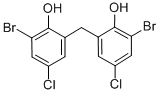 Chemical structure of BROMOCHLOROPHEN