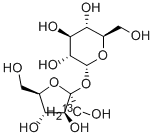 Structure of [1-13CFRU]SUCROSE