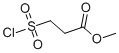 Structure of 3-Chlorosulfonyl-propionic acid methyl ester