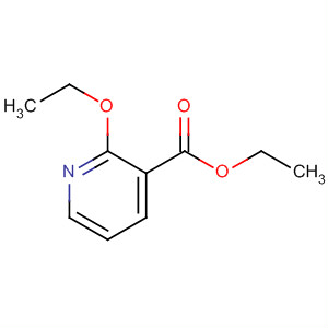Chemical structure of 3-Pyridinecarboxylic acid, 2-ethoxy-, ethyl ester