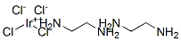 Structure of dichlorobis(ethylenediamine)iridium chloride