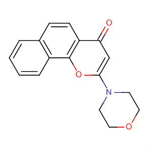Structure of 2-(4-Morpholinyl)-4H-naphthol[1,2-b]pyran-4-one