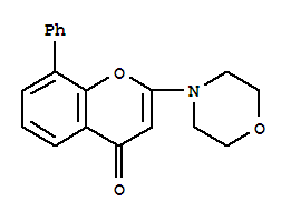 Structure of 8-Phenyl-2-(morpholin-4-yl)-chromen-4-one