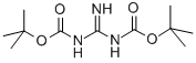 1,3-二(叔丁氧基羰基)胍结构式
