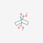 Structure of DiMethyl bicyclo[2.2.1]heptane-1,4-carboxylate
