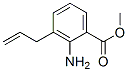Structure of BENZOIC ACID 2-AMINO-3-(2-ALLYL)-,METHYL ESTER