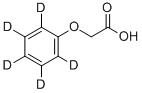 Structure of PHENOXY-D5-ACETIC ACID