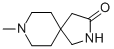Structure of 8-METHYL-2,8-DIAZASPIRO[4.5]DECAN-3-ONE