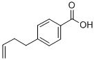 Structure of 4-(3-BUTENYL)BENZOIC ACID