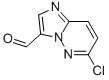 Structure of 6-CHLORO-IMIDAZO[1,2-B]PYRIDAZINE-3-CARBOXALDEHYDE
