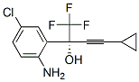 Structure of (S)-2-(2-AMINO-5-CHLOROPHENYL)-4-CYCLOPROPYL-1,1,1-TRIFLUOROBUT-3-YN-2-OL