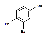 [1,1'-Biphenyl]-4-ol,2-bromo-结构式