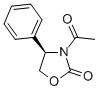 N-ACETYL-(4R)-PHENYL-2-OXAZOLIDINONE结构式