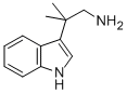 Structure of 2-(1H-indol-3-yl)-2-methylpropan-1-amine
