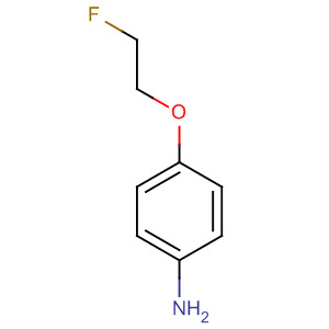 Structure of Benzenamine, 4-(2-fluoroethoxy)-