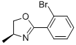 (S)-2-(2-BROMOPHENYL)-4-METHYL-4,5-DIHYDROOXAZOLE结构式